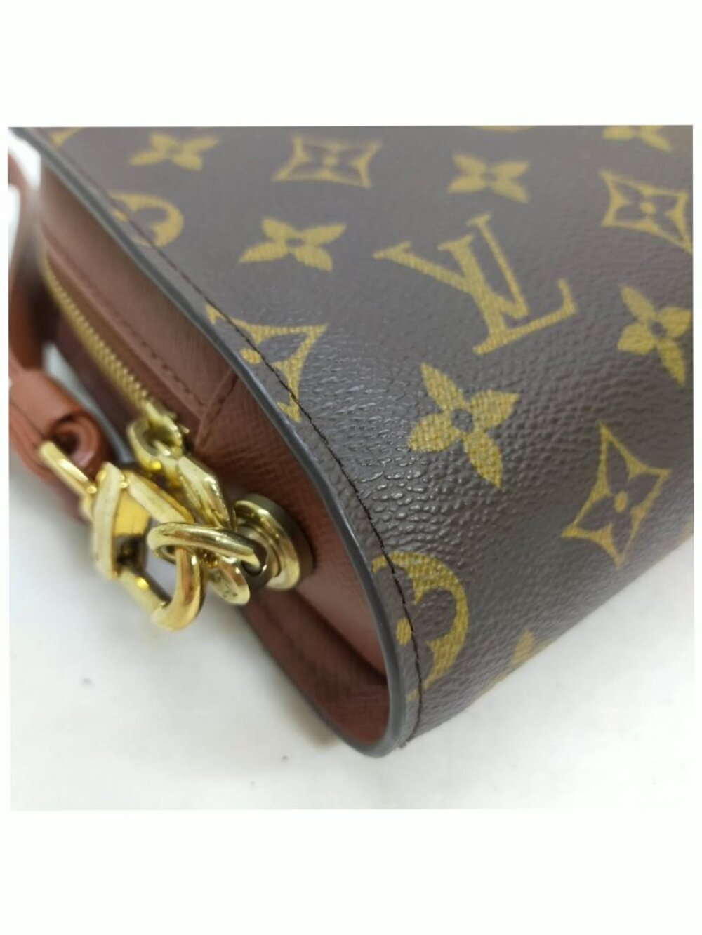 Authentic Louis Vuitton Orsay Clutch Monogram Canvas Wristlet LV Bag - Picture 5 of 11